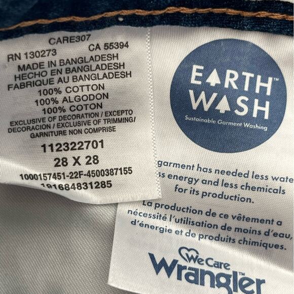 NWT Wrangler Wild West 603 high rise straight jeans 28 - Picture 11 of 13